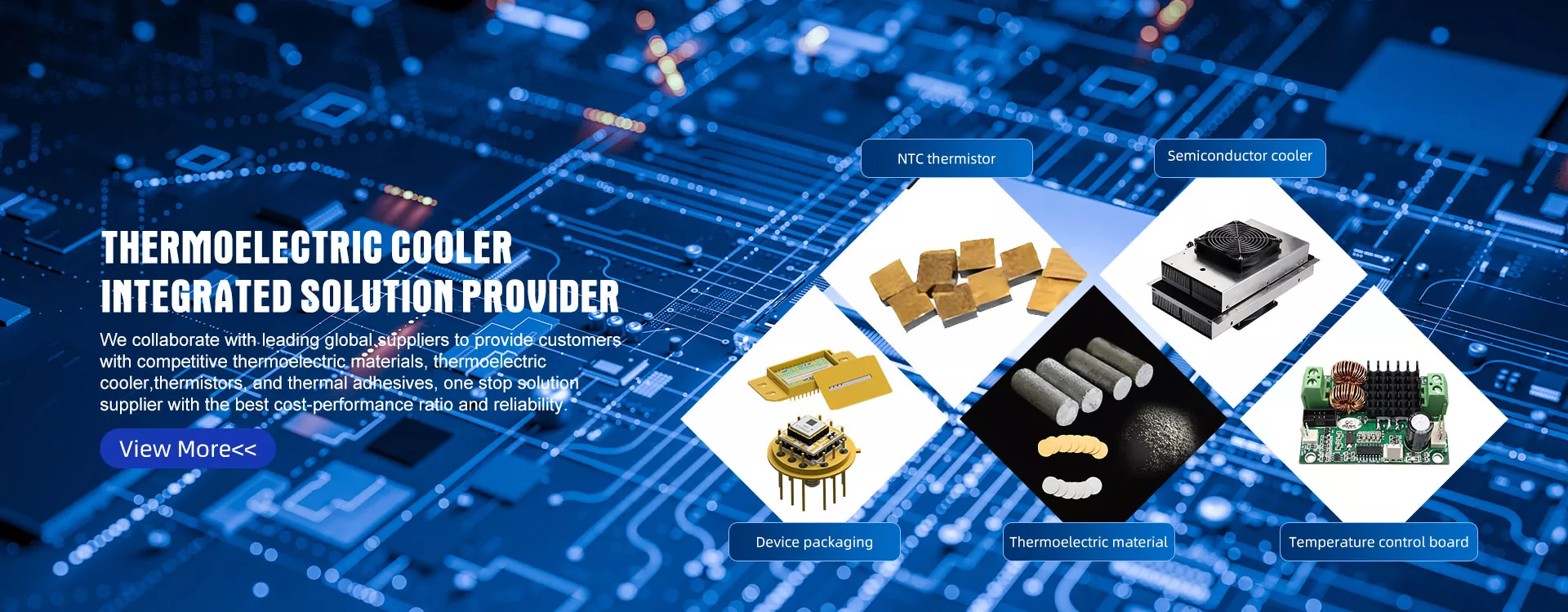 Conjuntos de resfriadores termoelétricos de qualidade